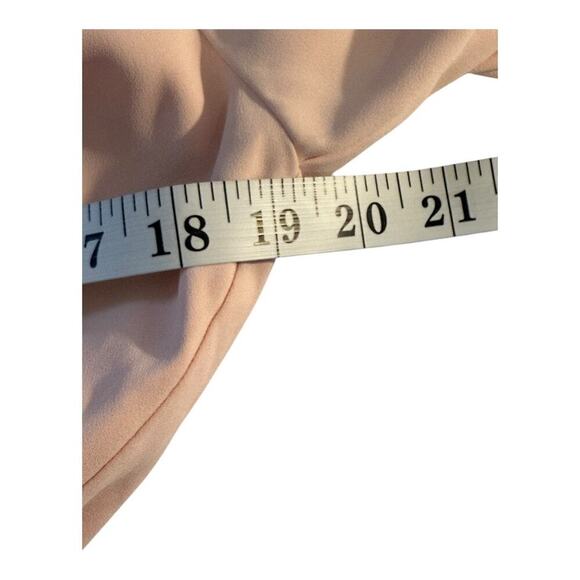 Alexia Admor Women's Pink V-Neck Waist Tie Midi Dress Size 6 - Picture 5 of 5